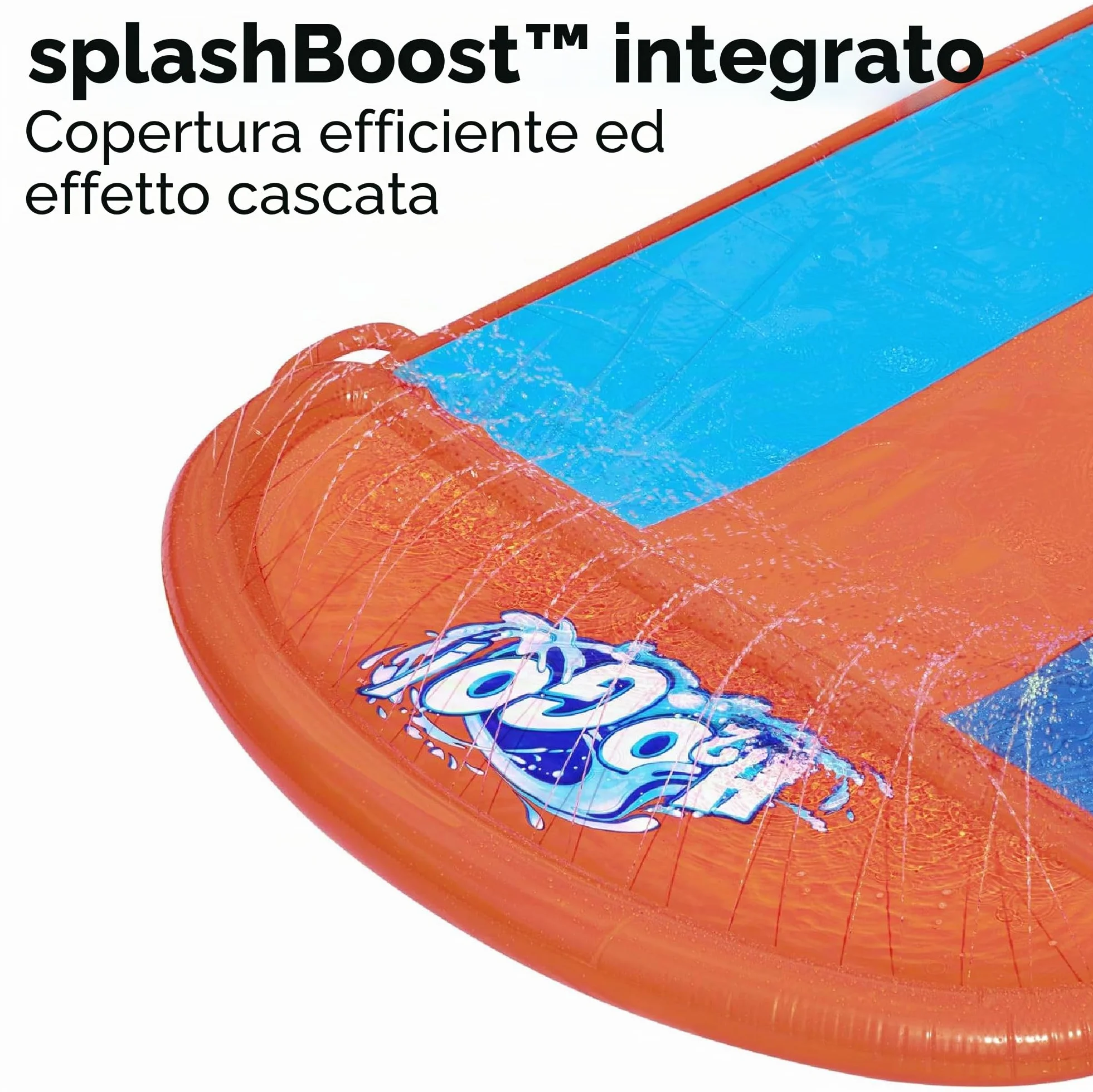 Bestway 52329 Scivolo d'acqua per bambini Triple Slide, 3 anni+