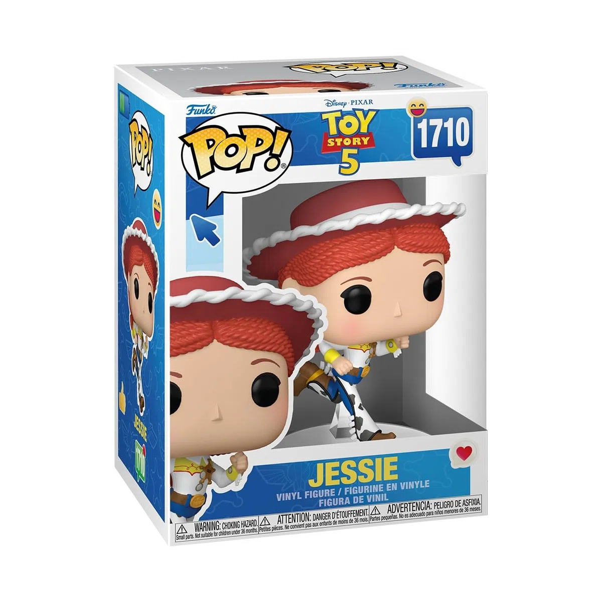 Funko POP! Disney: Toy Story 5 - Jessie - Figura in vinile da collezione - Idea regalo - Prodotto ufficiale - Giocattoli per bambini e adulti - Modello di figura per collezionisti ed esposizione