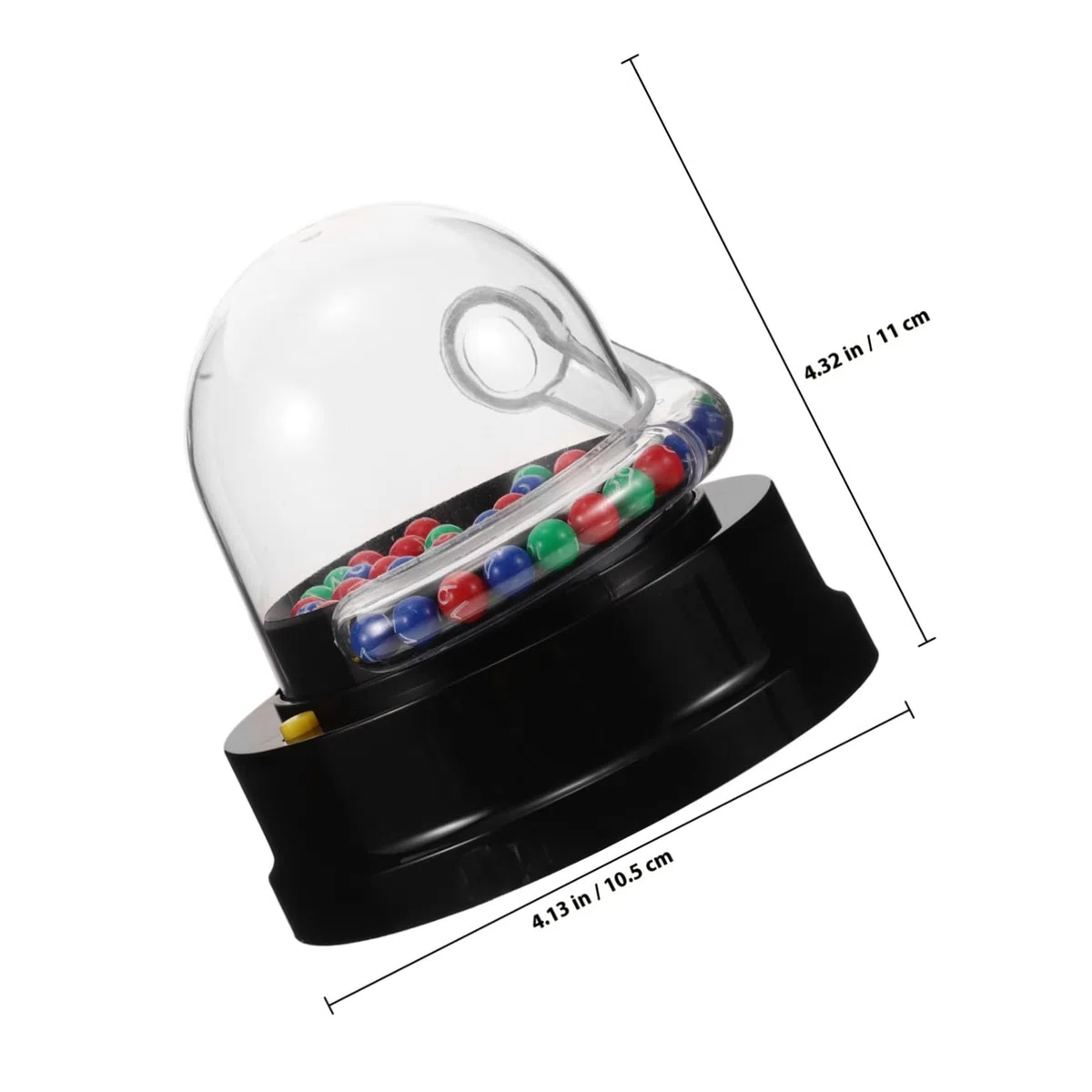 Macchina per Lotteria Elettrica Trasparente in Plastica Leggera per Feste, Design Creativo e Divertente, per Giochi e Attività di Gruppo