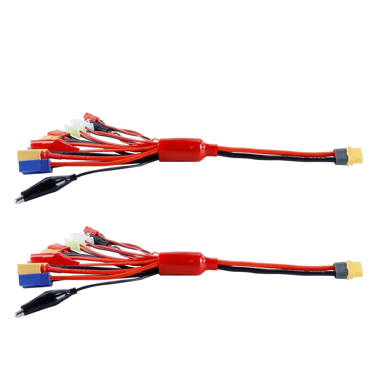Adattatore Per Caricabatterie RC Lipo, Connettore 10 in 1, Cavo Multi Splitter, Spine XT60H, Cavo Di Conversione Per Futaba, JST, XT90, XT60, XT30, EC3, EC5