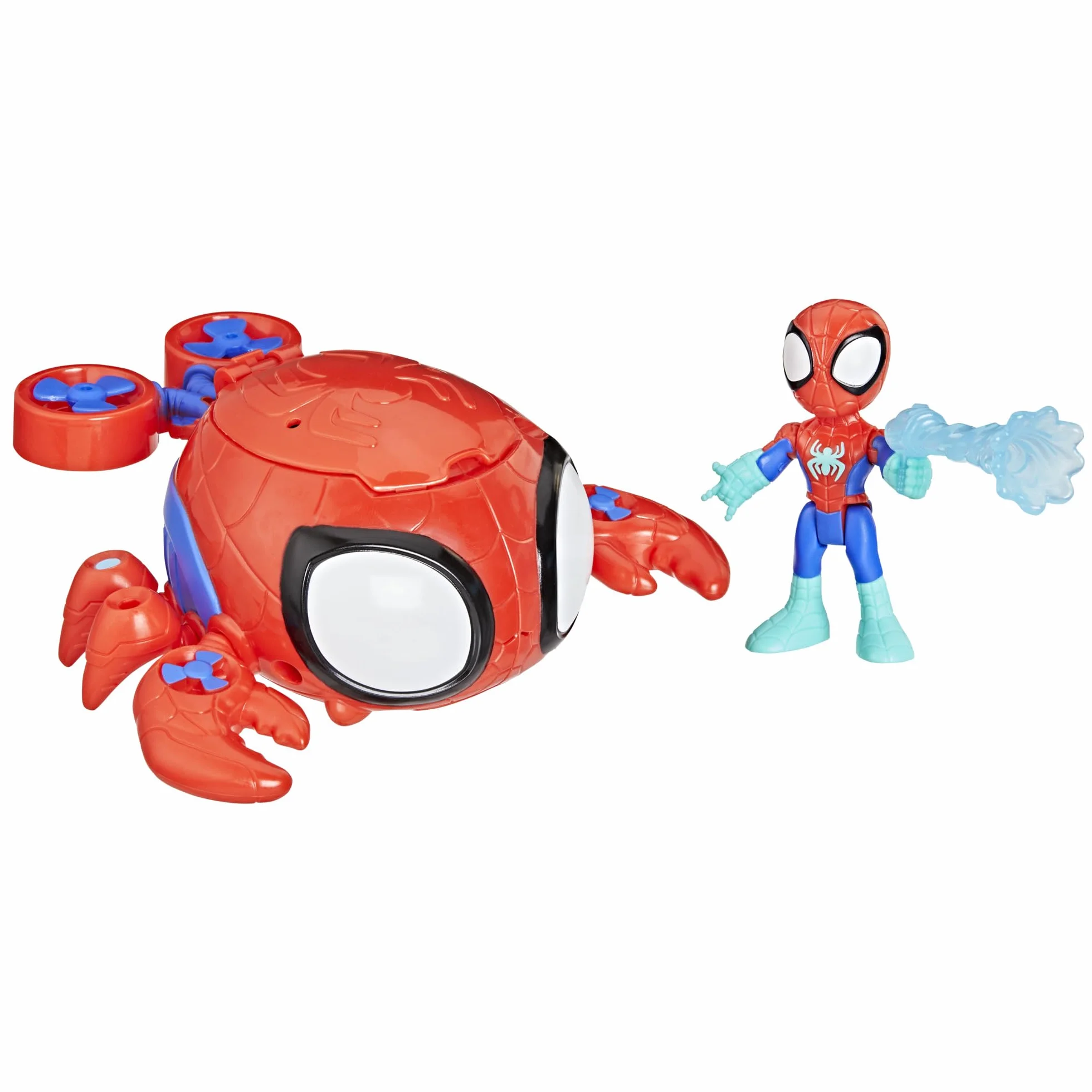 Hasbro Marvel, Spidey e i suoi fantastici amici, Water-Webs, sottomarino giocattolo Spider Crab