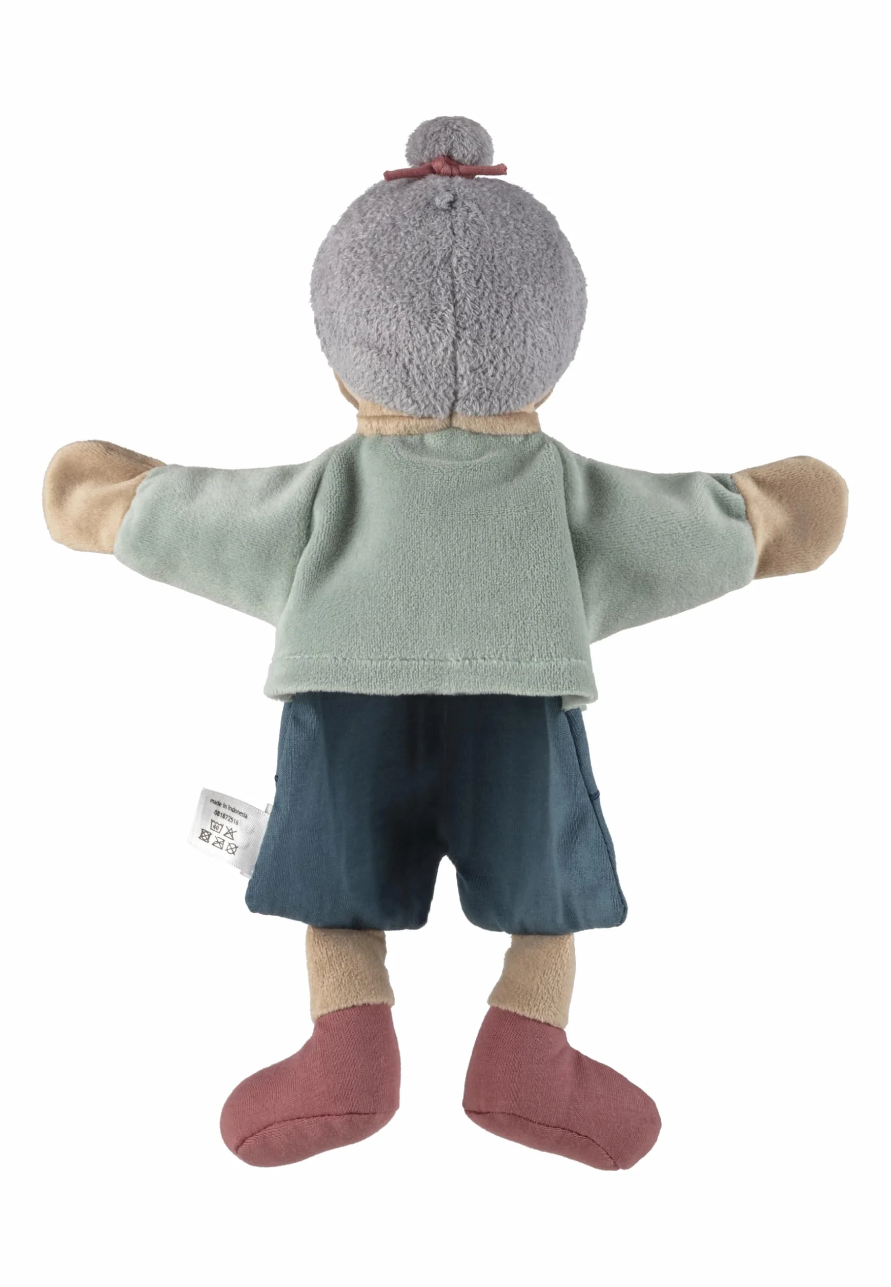 Sterntaler Marionetta a mano nonna – giocattolo morbido per bambini per teatro delle marionette, raccontare, coccole e promozione della voce, perfetto compagno di gioco e idea regalo, multicolore
