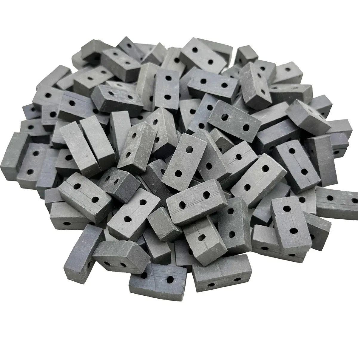 Cayway 120 Pz Mattoni in Miniatura Mini Modello Grigio 1:12 mattone per Micro Paesaggio