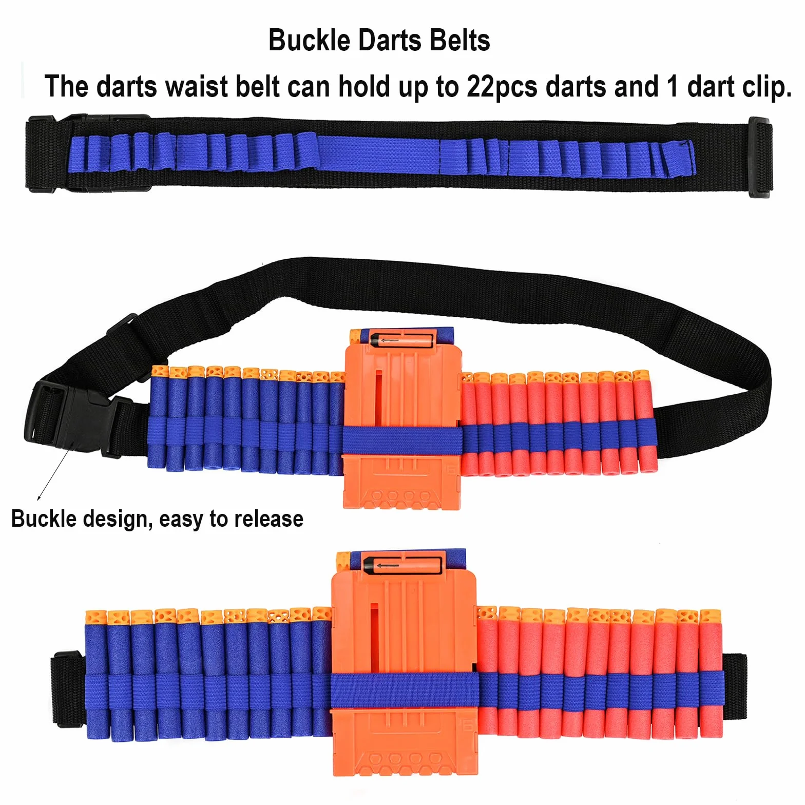 LUUFAN Tactical Gilet Kit per pistole NERF con clip di ricarica, frecce di ricarica, braccialetto, occhiali di protezione maschera tattica e frecce cinture regalo di compleanno