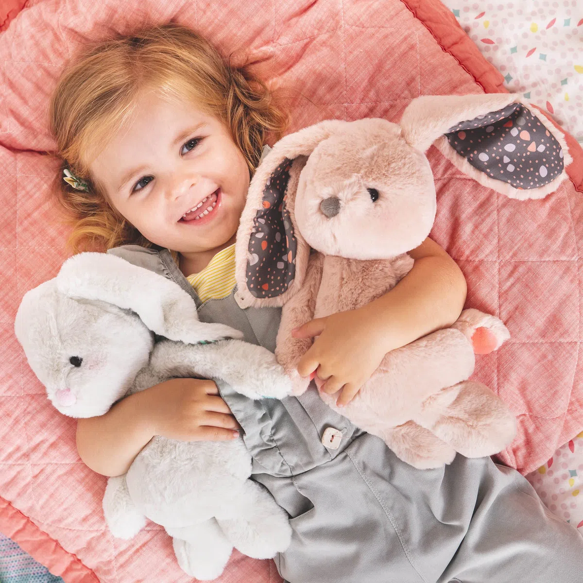 B. toys - Happyhues - Coniglietto Butterscotch - Coniglietto di peluche - Animale di peluche per neonati, bambini e ragazzi - Lavabile in lavatrice - 0 Mesi +