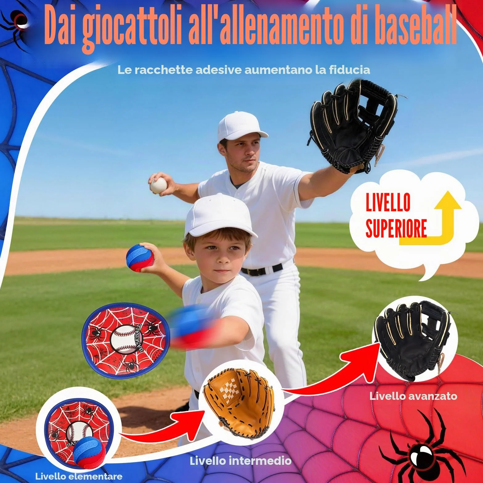 HaoVrisn Giochi Bambini di Lancio e Cattura, Giochi da Esterno per Bambini, Gioco da Giardino e Giocattolo da Spiaggia per Bambini 3-12 Anni, Ideale Regalo di Pasqua o Regalo di Compleanno Bambini