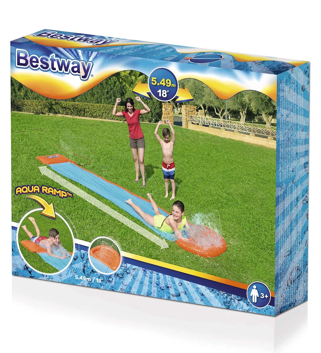 Scivolo Aqua Ramp H2Ogo!, 3+ Anni, Cm. 549
