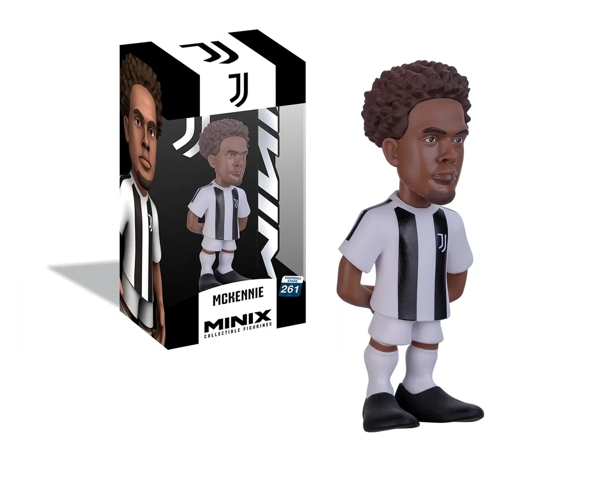 MINIX - Football Stars #261 - Juventus - Weston Mc Kennie - Personaggio da collezione 12 cm