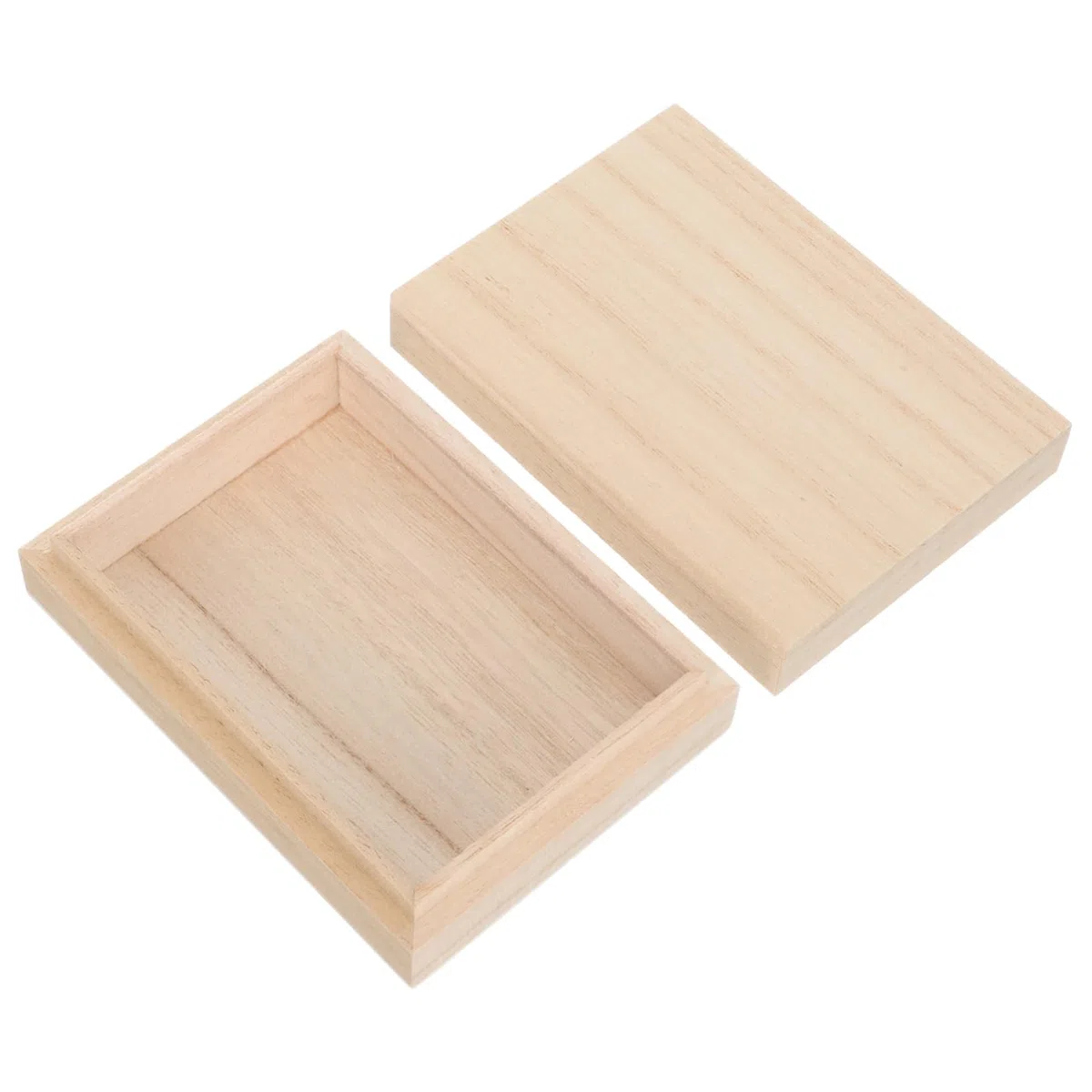 ifundom Scatola Porta Carte Da Poker in Legno Scatola Di Stoccaggio Vuota Per Carte Da Poker Coperchio Organizer in Legno Coperchio Facile Da Trasportare