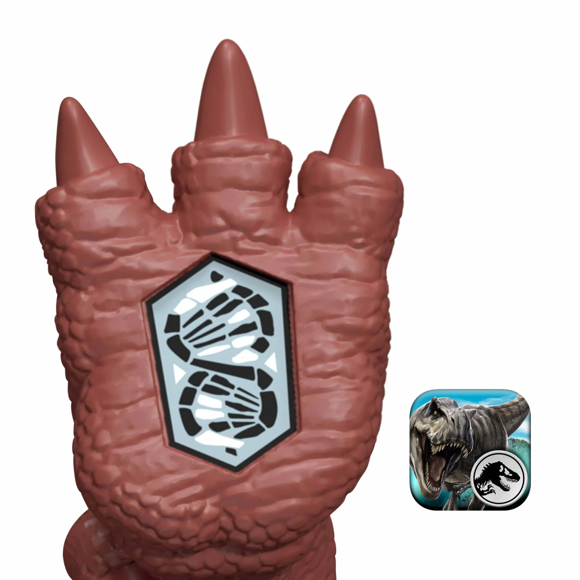 Mattel Jurassic World La Rinascita - Aucasaurus Ruggito Selvaggio, dinosauro giocattolo con movimento della bocca multidirezionale azionato con la coda e suoni, snodato, gioco digitale, JGB88