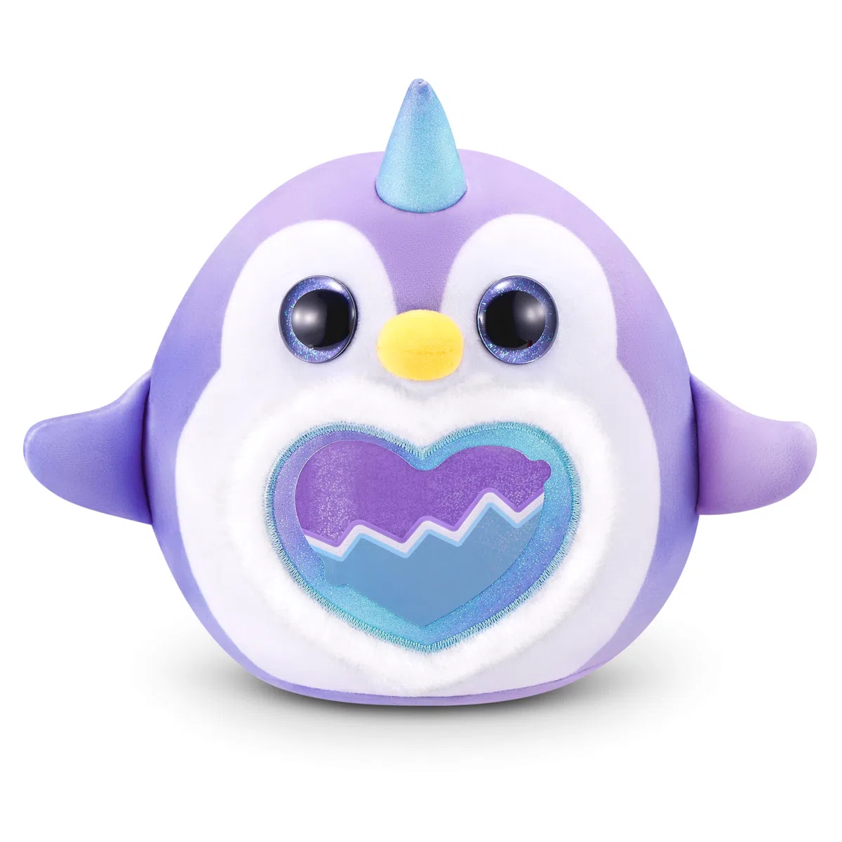 Rainbocorns Eggzania Frozencorn Mania di ZURU (FROSTINE), peluche da collezione per bambine dai 3 anni in su