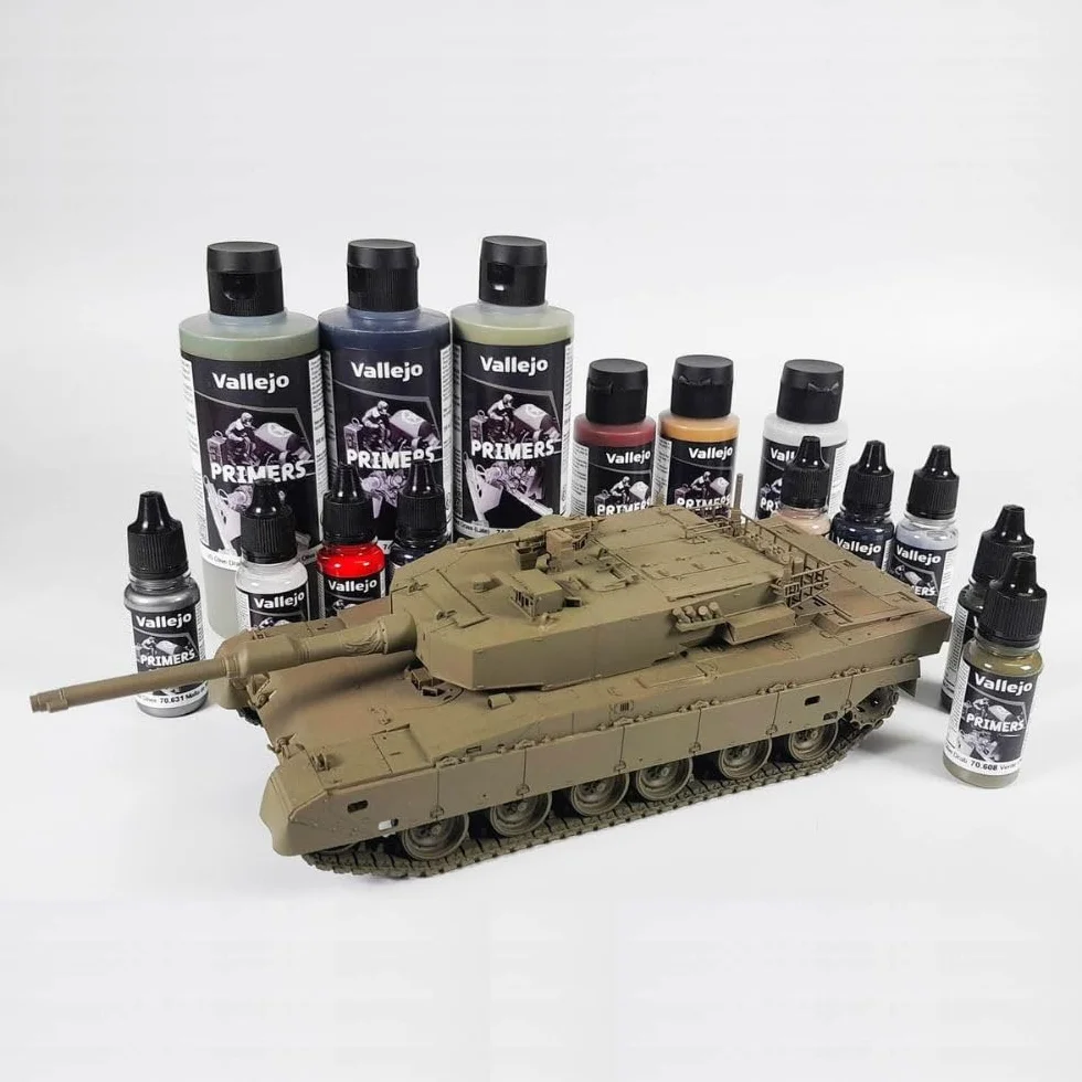 Vallejo Model Color - Primer in poliuretano, 200 ml, Multicolore
