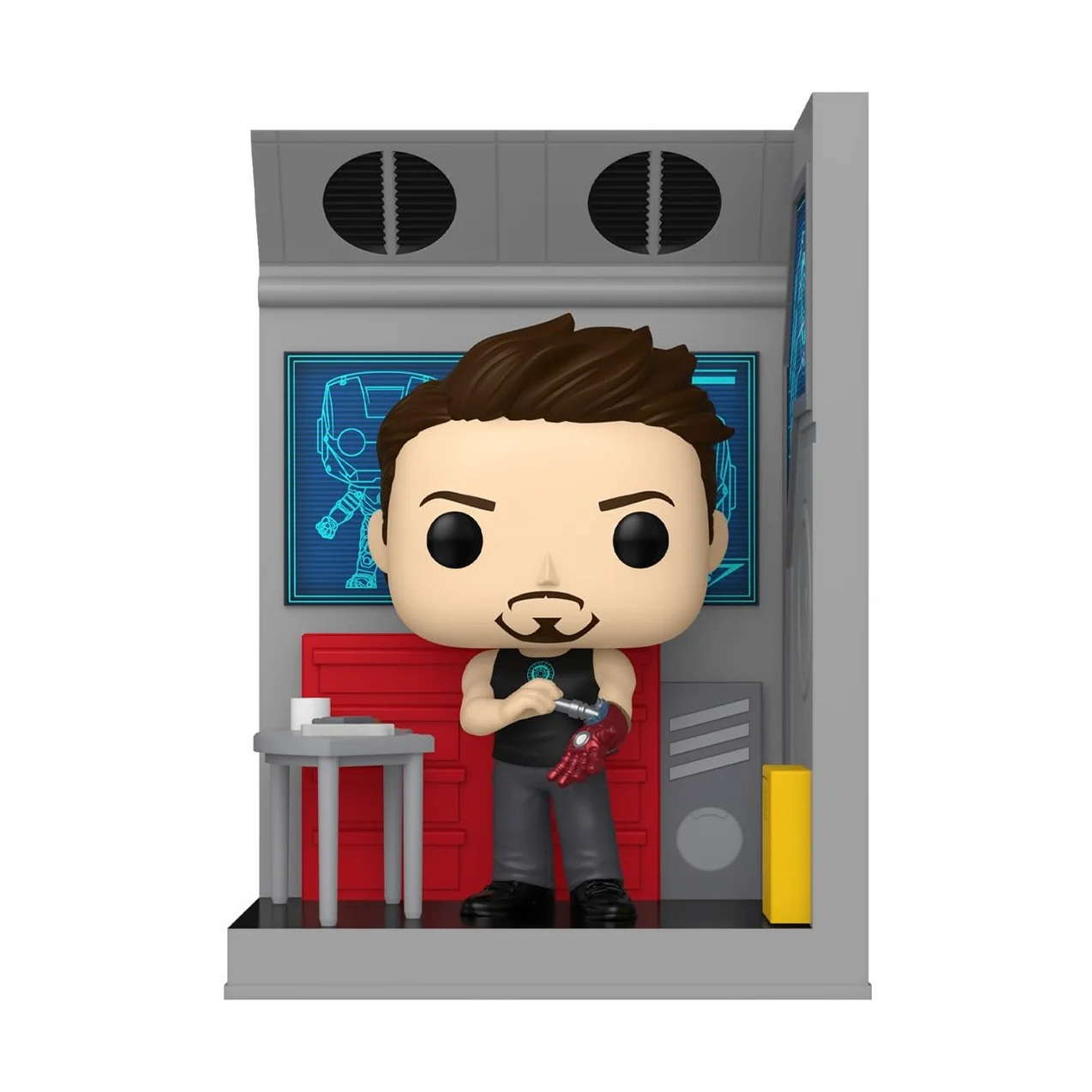 Funko POP! Nooks: Marvel - Tony Stark in his workshop - Stack or display - Figura in vinile da collezione - Idea regalo - Prodotto ufficiale - Giocattoli per bambini e adulti