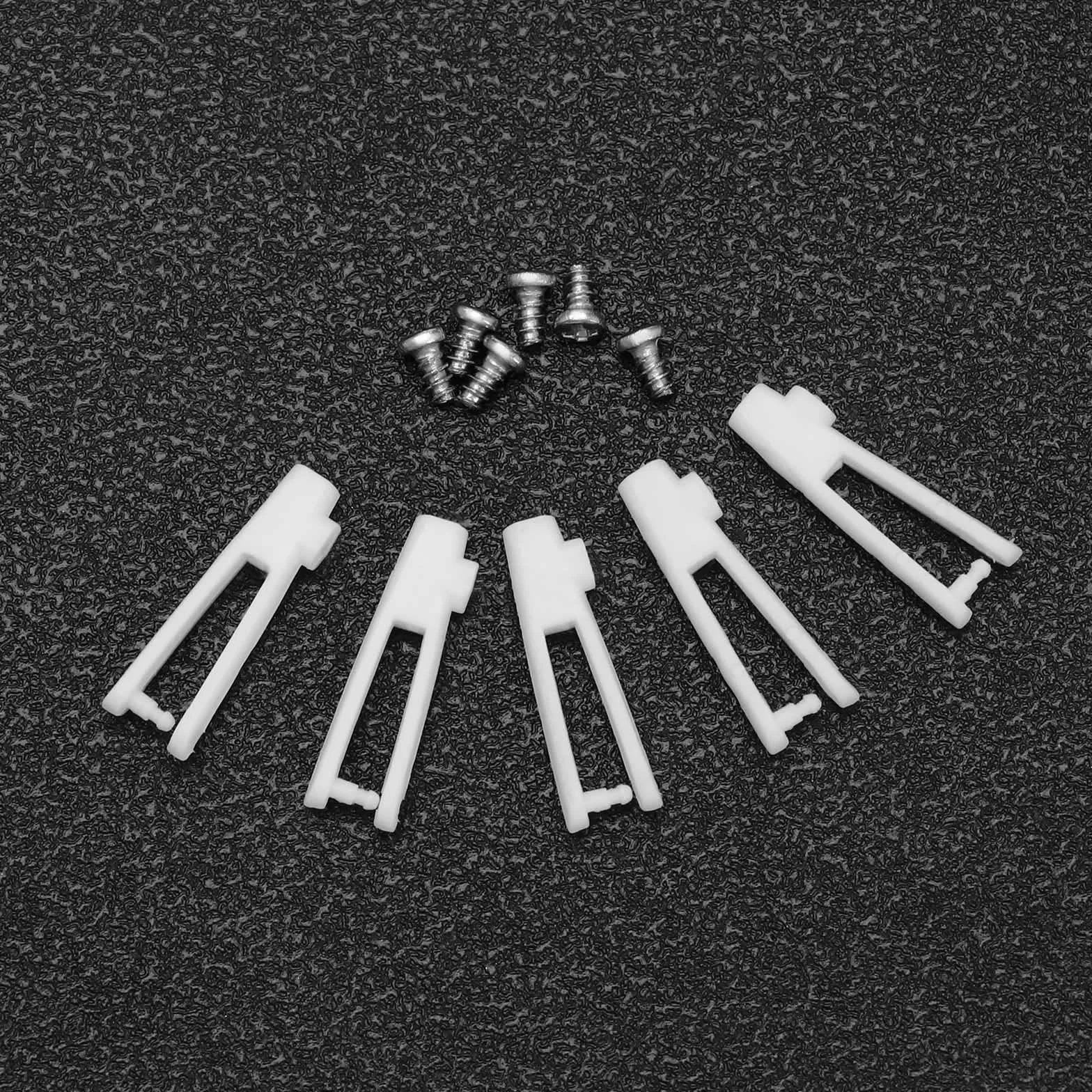 ECSiNG 15 Pezzi Kit Clacson Di Controllo Per Aereo Ad Ala Fissa Asta Di Comando Da 1,2 x 200 mm Aste Di Comando Da 1,3 Mm Accessori Per Clacson Di Controllo Per Aeromodelli RC Elicotteri RC