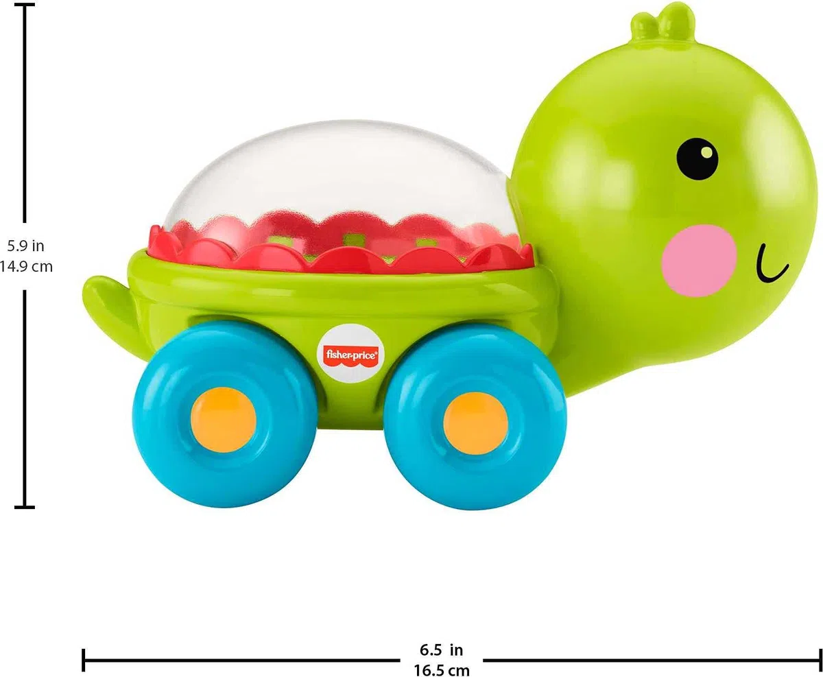 Fisher Price - Poppity Pop Pals, Modelli assortiti (Tartaruga, Gatto, Elefante, Ippopotamo)