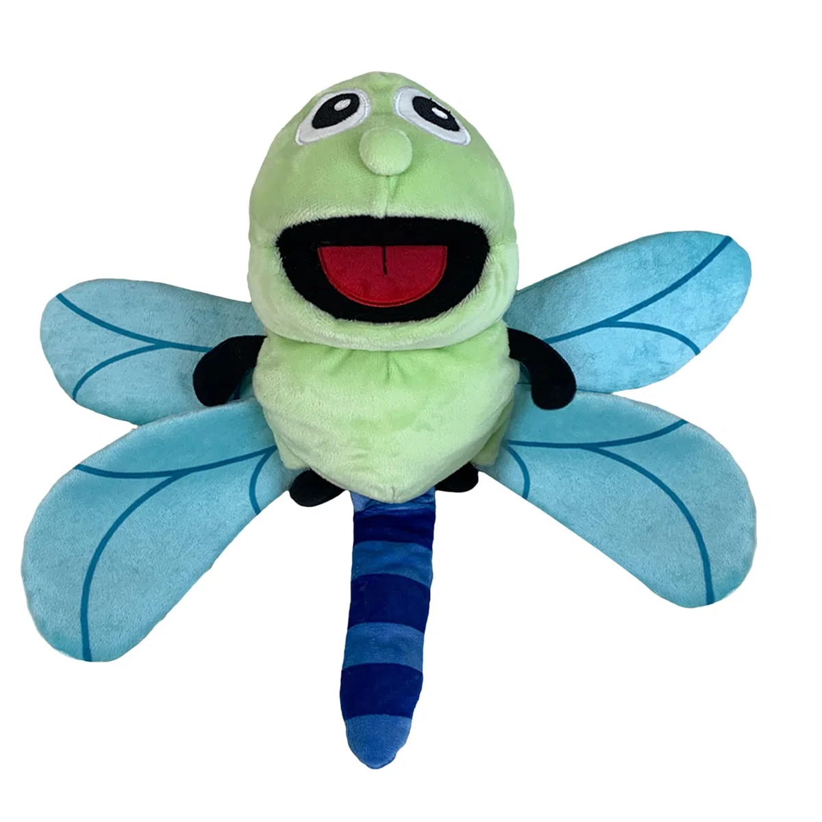 Marionette A Mano della Serie di Animali dei Cartoni Animati, Bambola di Peluche Interattiva con Insetti da 15,7", Farfalla, Libellula, Ape, Coccinella, Bruco, Formica, Peluche da Collezione