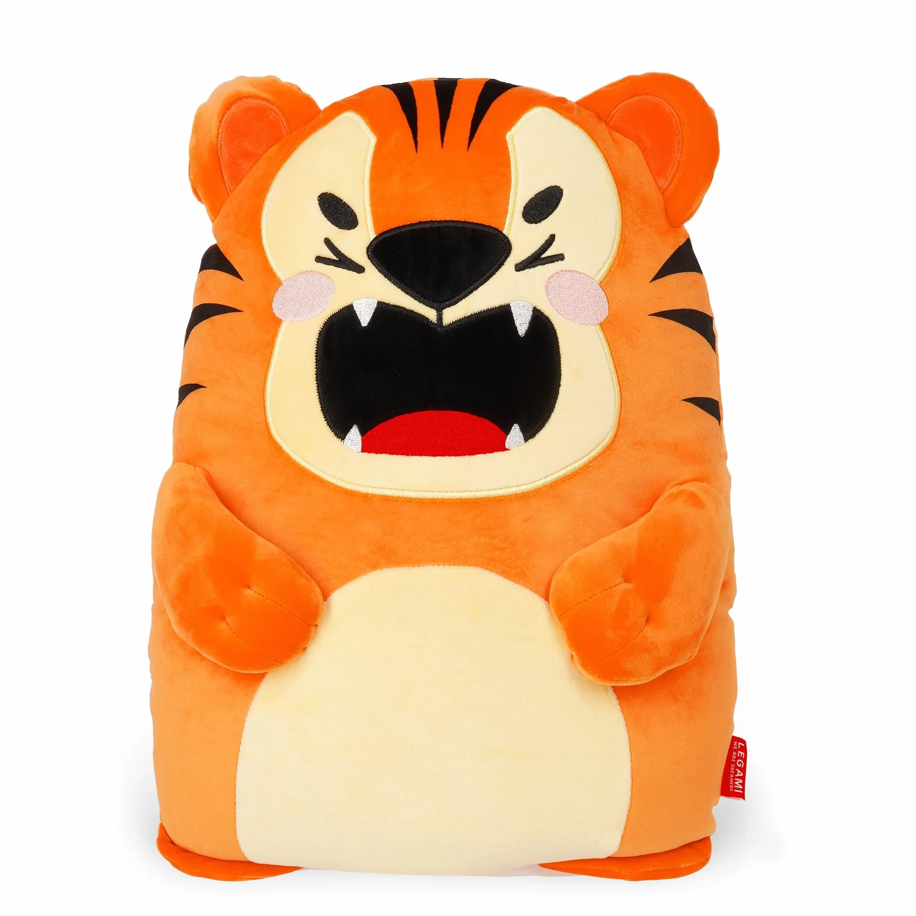 Legami - Cuscino Super Soft! Tema Tiger, Super Soffice, Idea Regalo, L 28 cm x H 42 cm x W 14 cm