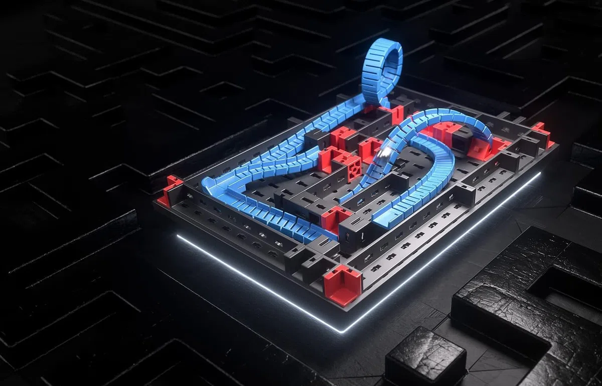 fischertechnik 569016 Advanced Labyrinth – kit di costruzione per bambini dai 7 anni in su, giocattolo di costruzione, gioco a palla bilanciata