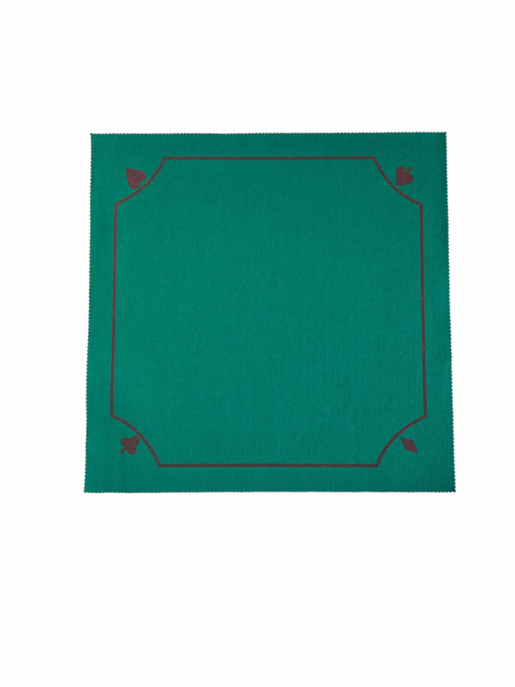 Tappetino Carte - Tappetino Poker - Tappetino da gioco Poker - Tappetino pieghevole da viaggio Poker - Tappetino da viaggio per carte da viaggio (Poker)