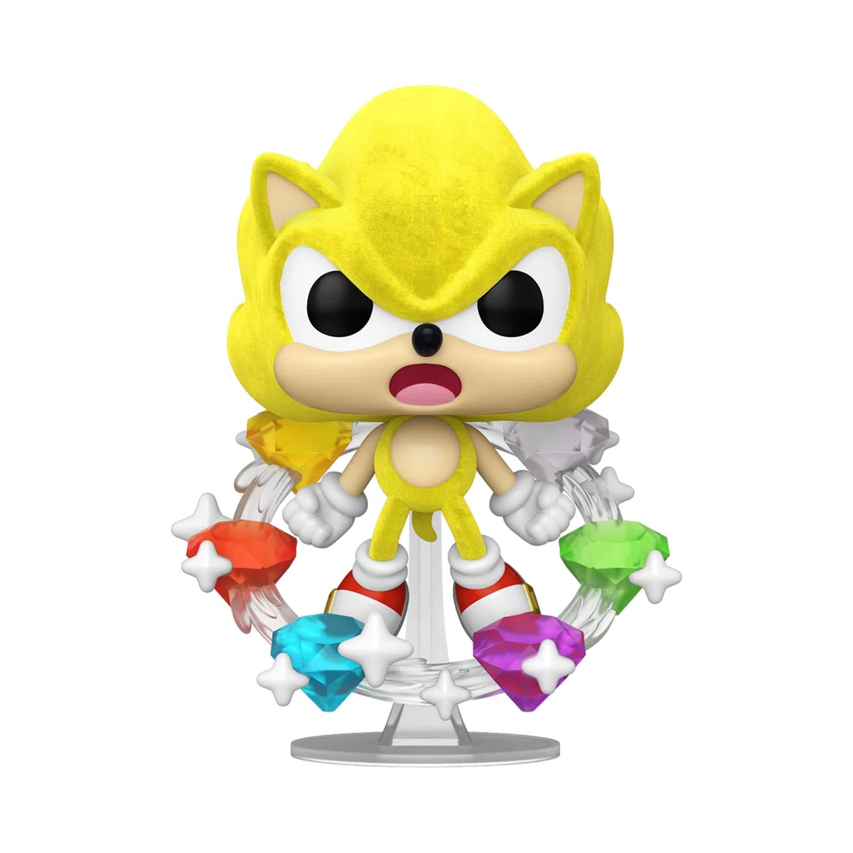 Funko Pop! Plus: Sonic - Super Sonic With Emeralds - Sonic The Hedgehog - Esclusiva Amazon - Figura in Vinile da Collezione - Idea Regalo - Merchandising Ufficiale - Giocattoli per Bambini e Adulti