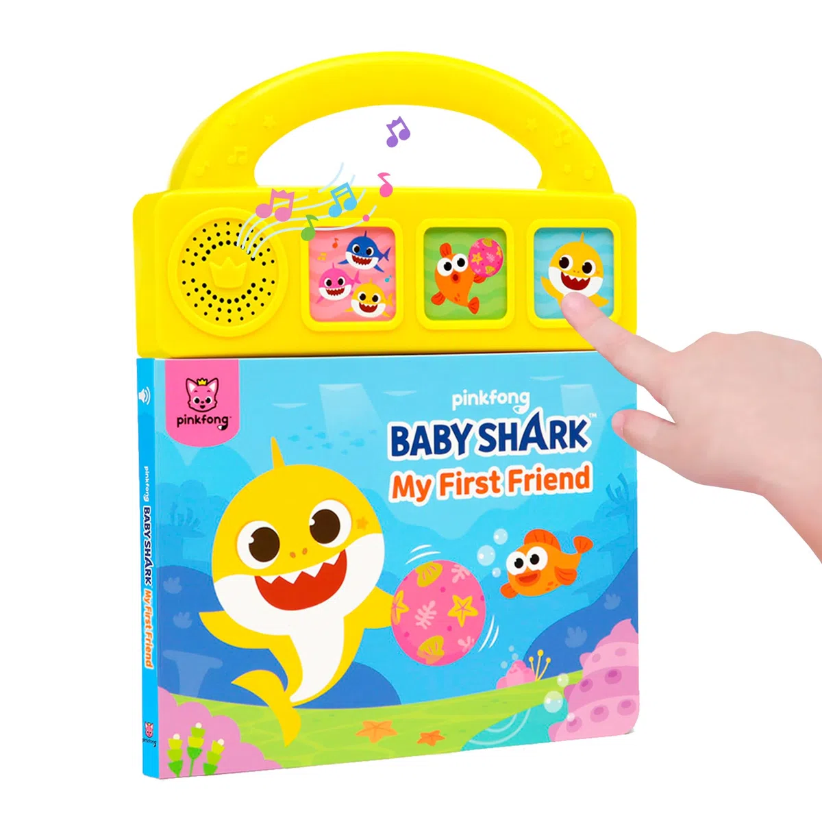 Pinkfong Baby Shark My First Friend Story Sound Book_3 Button