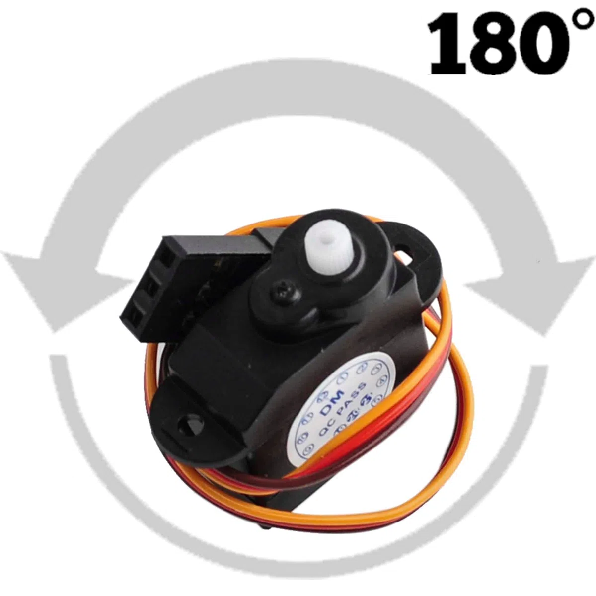 2.1g RC Micro Servo 2g Sub Mini servo 180 Gradi DM-S0020 4.8V-6V per RC Hobby Parti (2PCS)