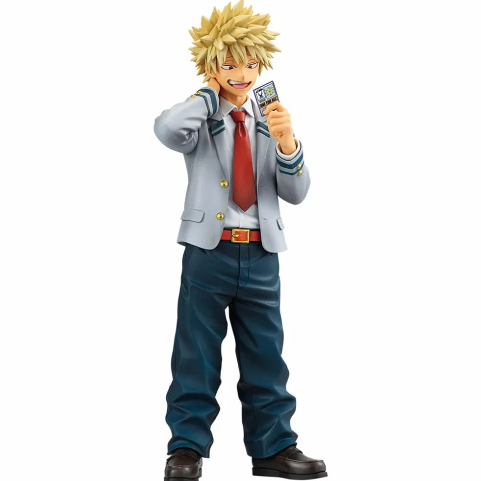 Bakugou Katsuki Figure - Action Figure Anime MHA - Statua in PVC da 19 cm e modello da collezione - Regali decorativi per scrivania