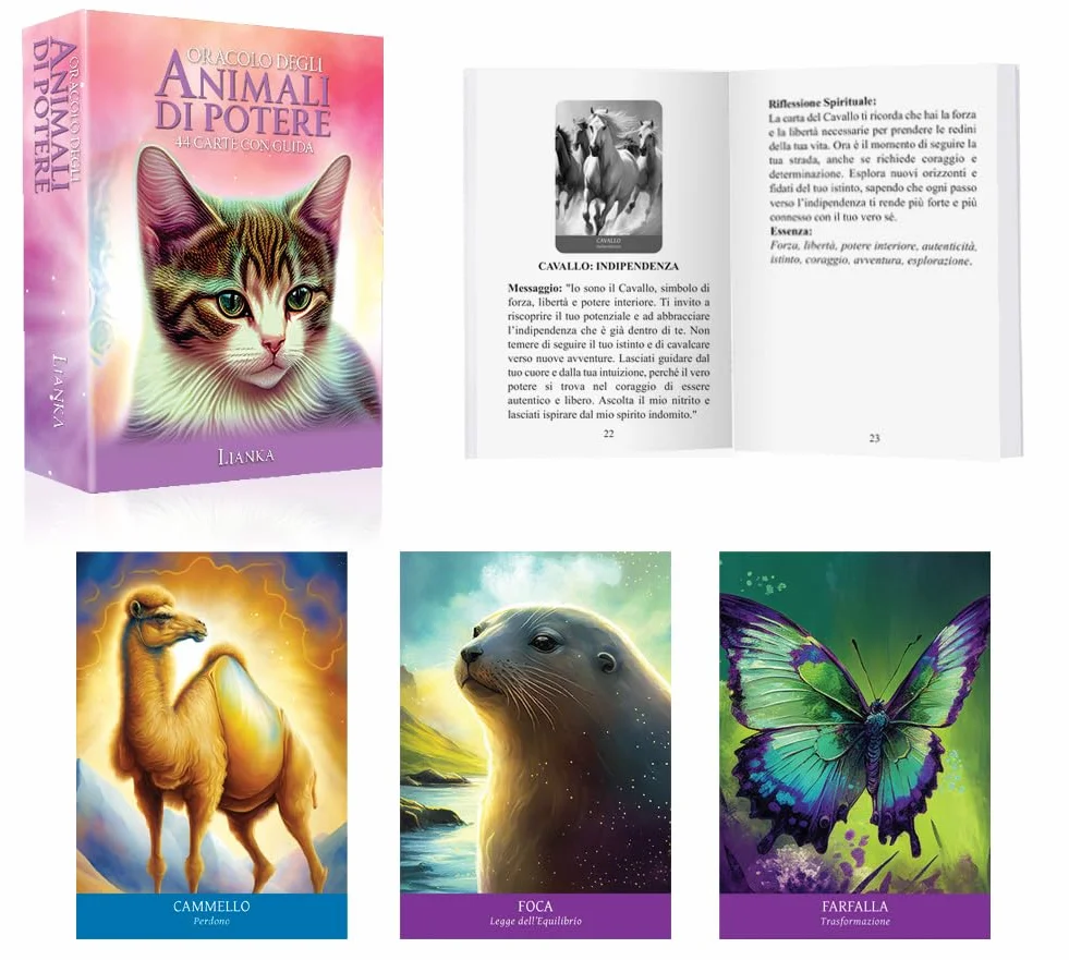 Oracolo degli Animali di Potere. 44 carte con guida