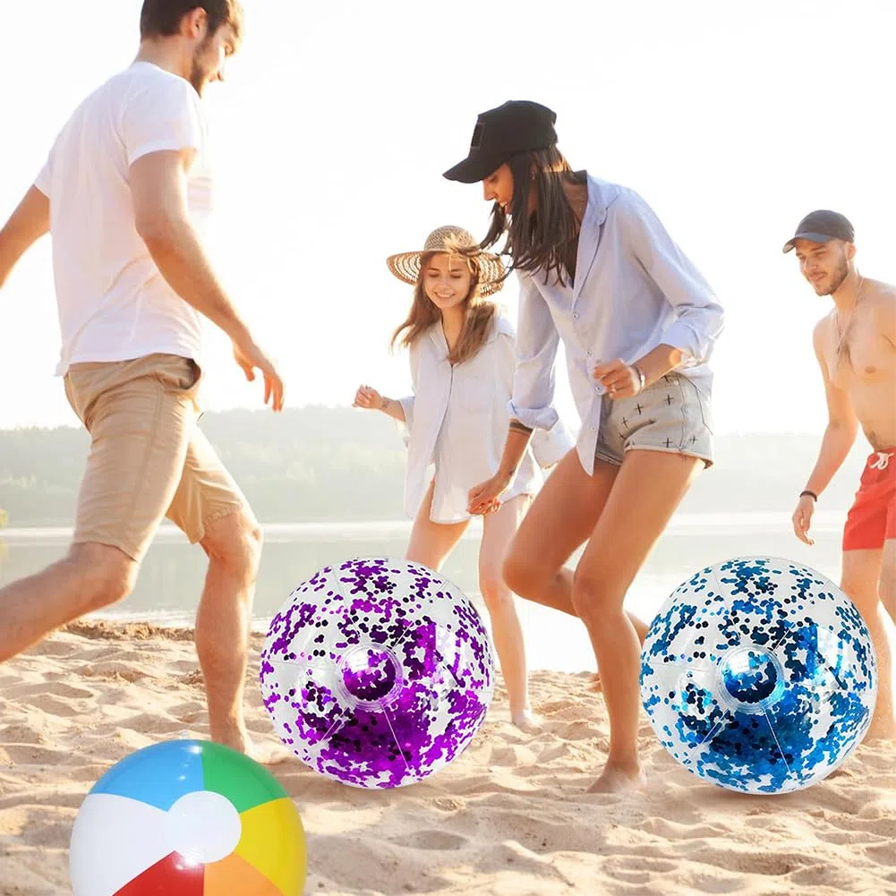 Palloni da Spiaggia Gonfiabili, Pallone Gonfiabile Spiaggia, Gonfiabile ad Acqua perFesta in Festa in Piscina Attività Estive All'aperto