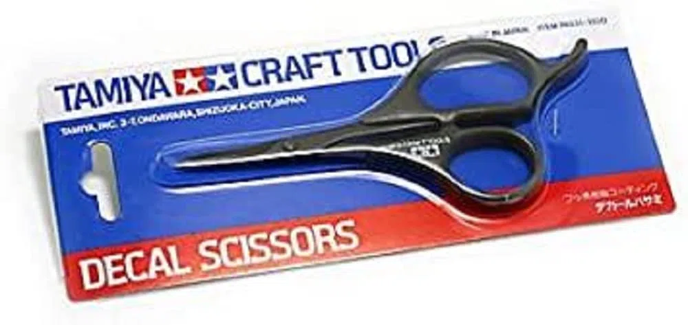 Tamiya 74031 Modello Decal Scissors 4-1/2 [Importato dal Giappone]
