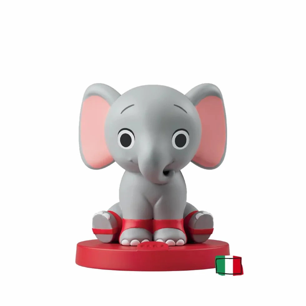 FABA Personaggio Sonoro Le Canzoni di Ele l'Elefante Bambini 0-3 Anni Versione Italiana