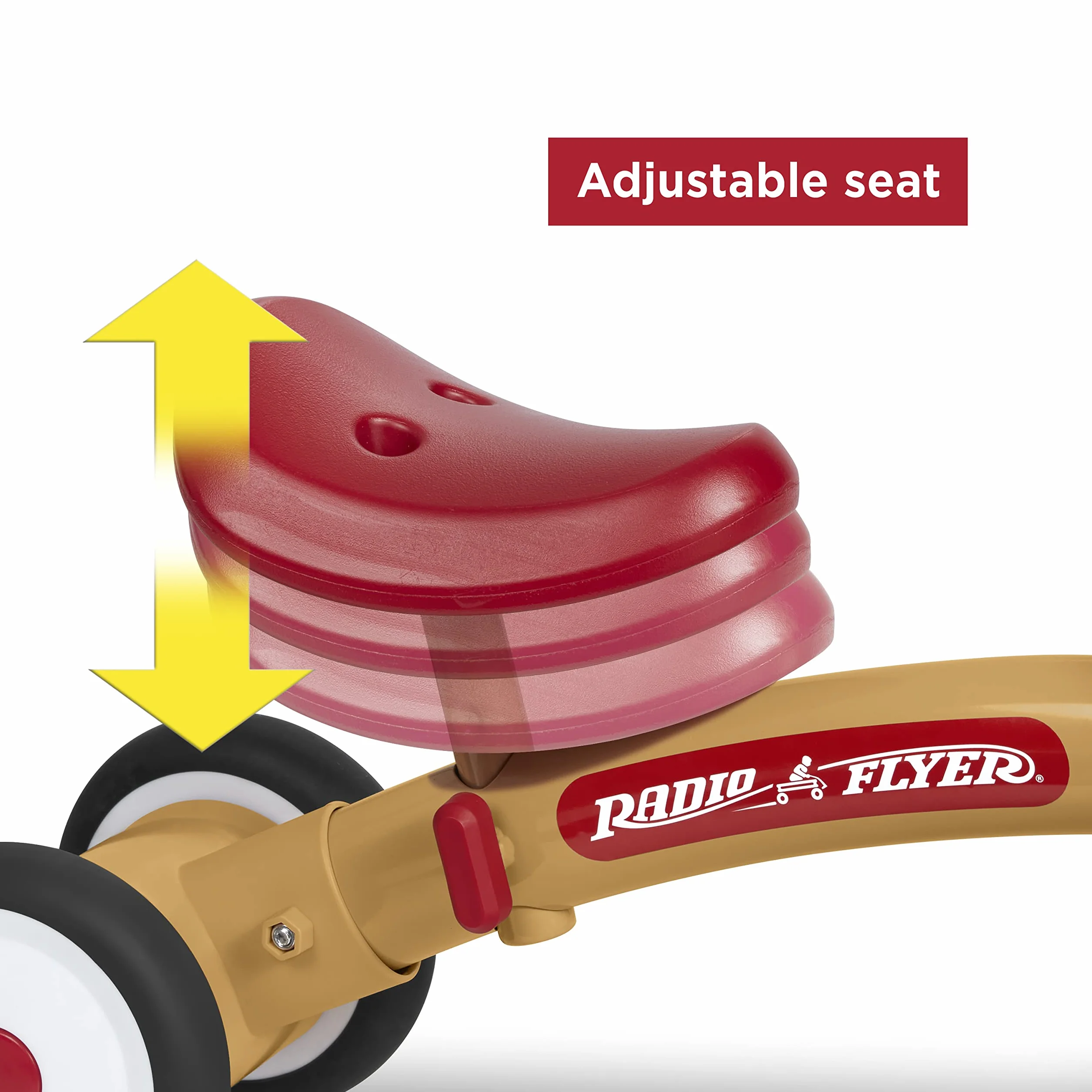 Radio Flyer Lil' Racers: Percy il Pony, giocattolo cavalcabile per bambini da 1 a 3 anni