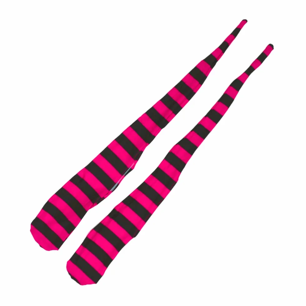 Cascade Poi - Calzini elastici per allenatore Poi - ideali per tutti i livelli (rosa e nero)