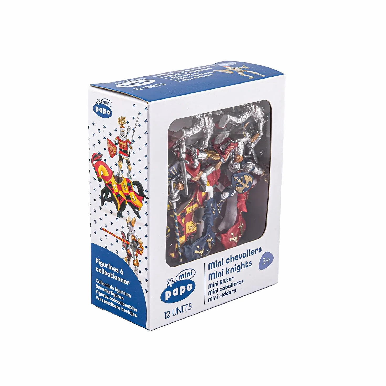 Papo 33016 - Mini Tubo Cavalieri, PVC