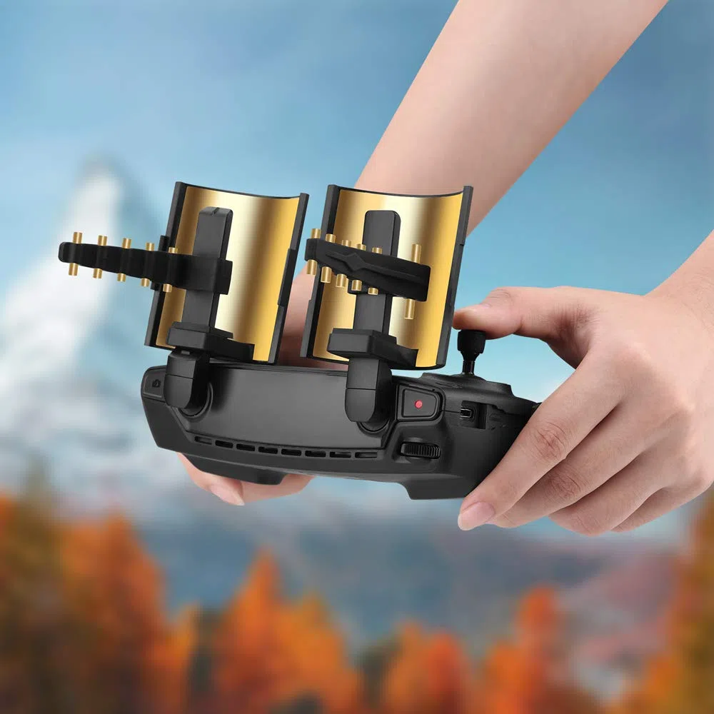 JOYSOG Amplificatore di segnale per DJI Mavic Mini/Mavic 2/Mavic Pro/Mavic Air, antenna Yagi + estensione della gamma di specchi parabolici, set di accessori