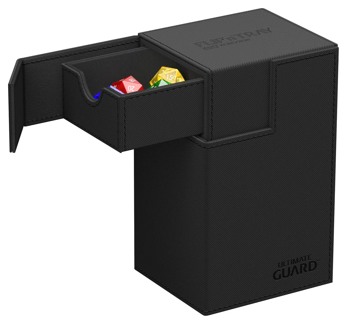 Ultimate Guard Flip`n`Tray 80+ XenoSkin Monocolor Nero