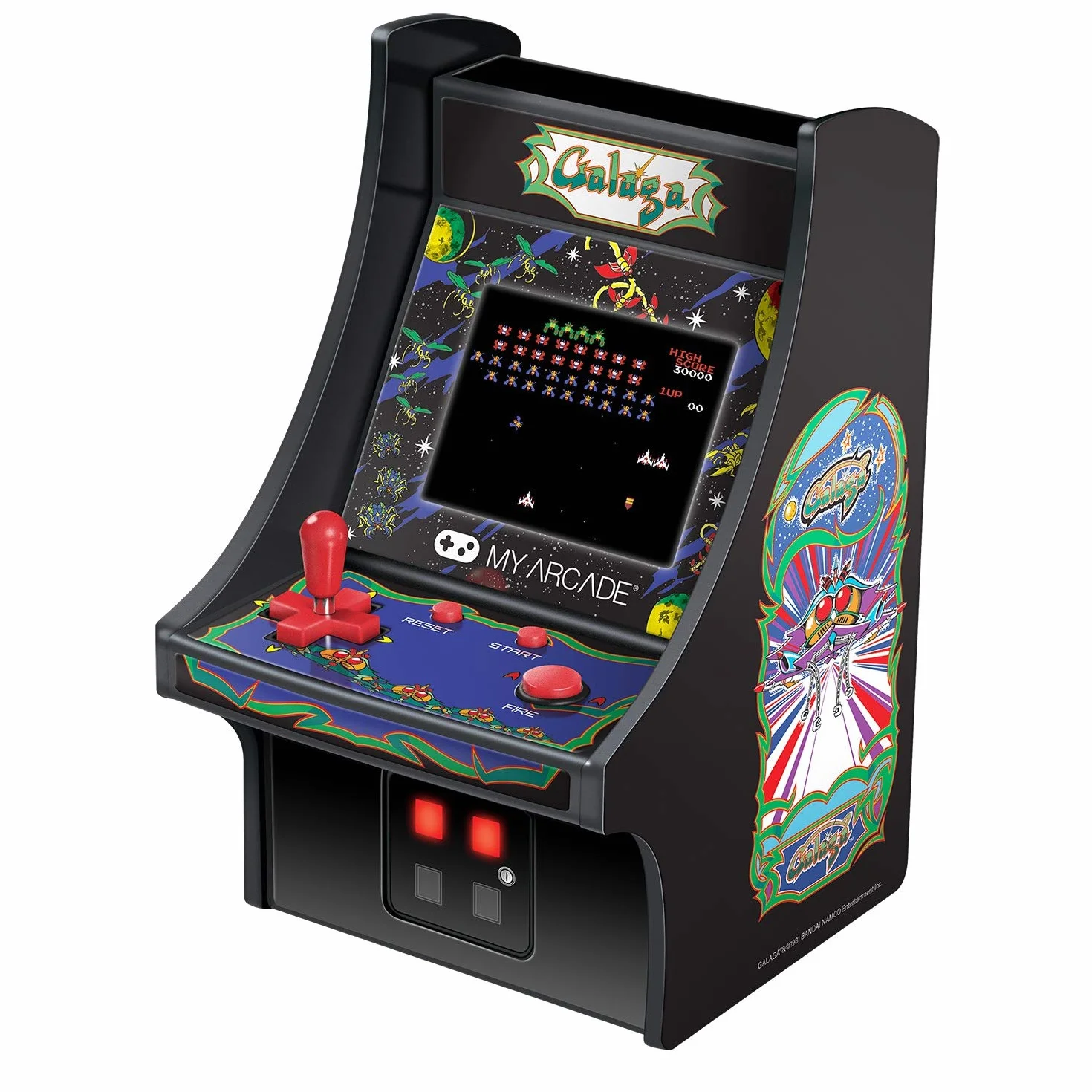 My Arcade Micro Player Galaga Retro Console One Size