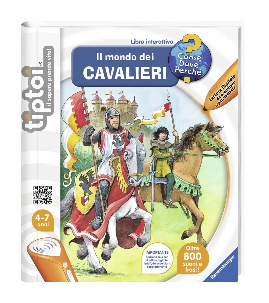 Ravensburger 00655 - Tiptoi Libro Il Mondo dei Cavalieri