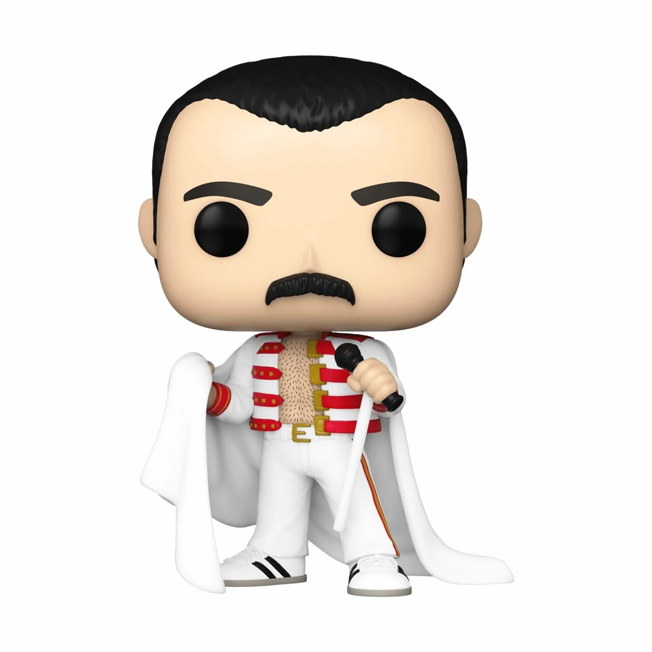 Funko Pop! Rocks: Queen - Freddie Mercury With Cape - Figura in Vinile da Collezione - Idea Regalo - Merchandising Ufficiale - Giocattoli per Bambini e Adulti - Music Fans