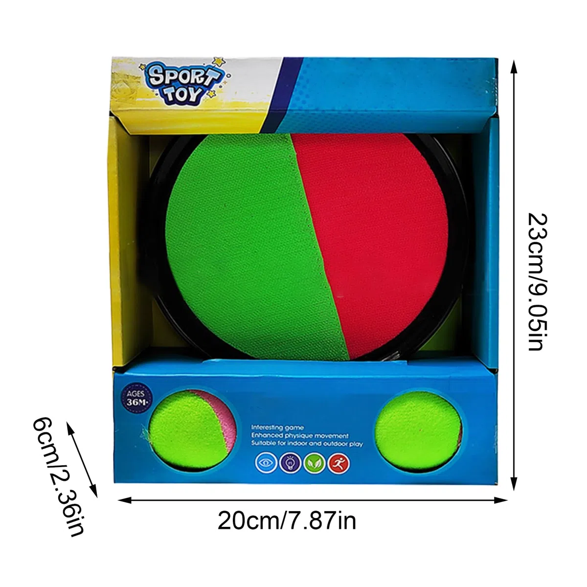 Gioco Di Lancio E Presa Con Palla, Giochi di Abilità con Palla per Bambini, Giocattolo Adesivo Sportivo per Interazione Genitori-Figli da Giardino, Esterno e Campeggio