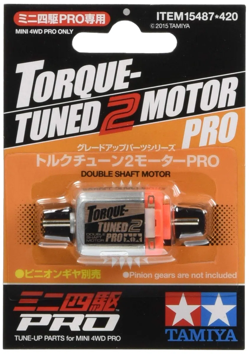Tamiya 15487 Mini 4WD Coppia Tuned 2 Motore PRO