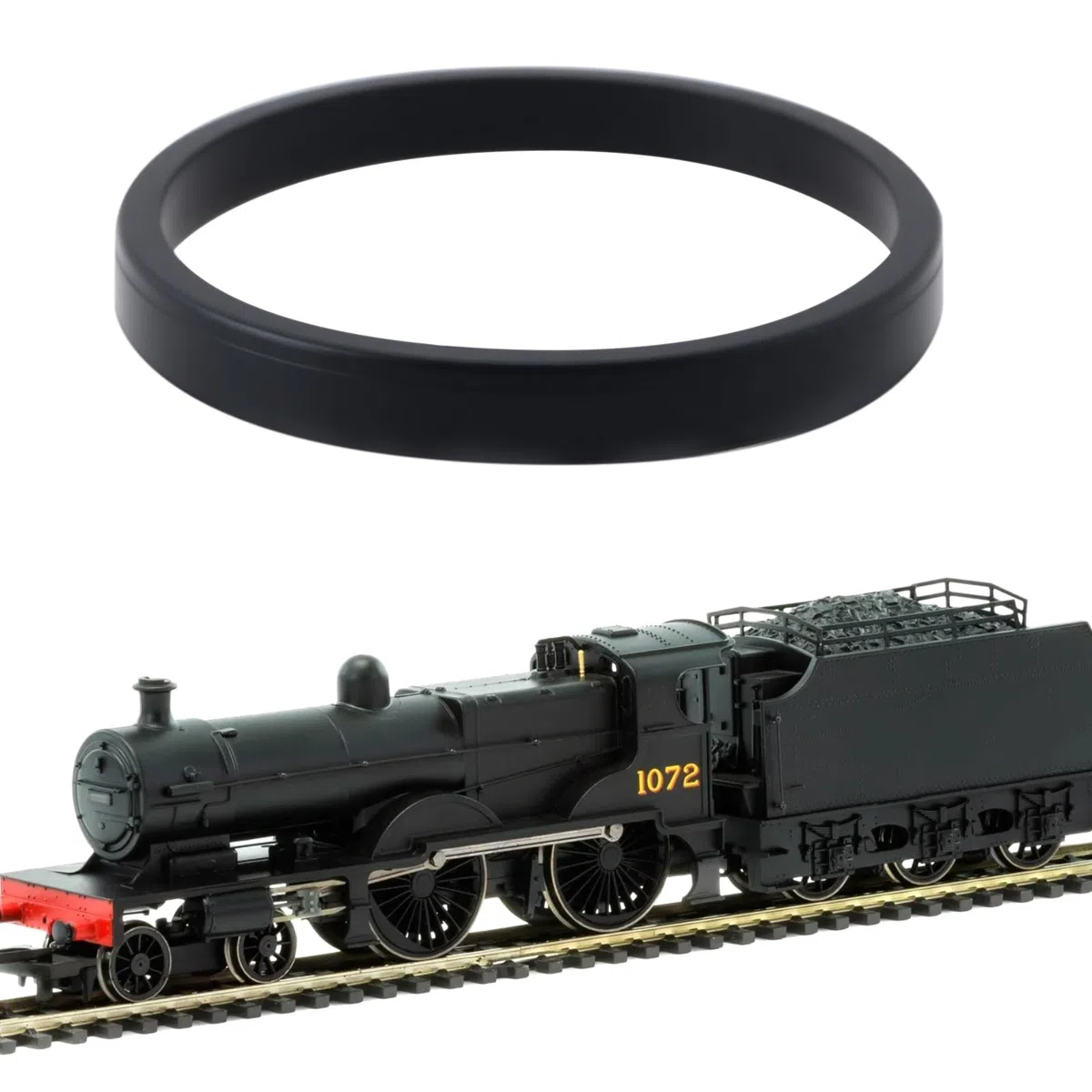 20 pneumatici in gomma per modellini di treno, 17 x 15 x 2 mm, X8101, compatibili con Hornby L6241 L5716