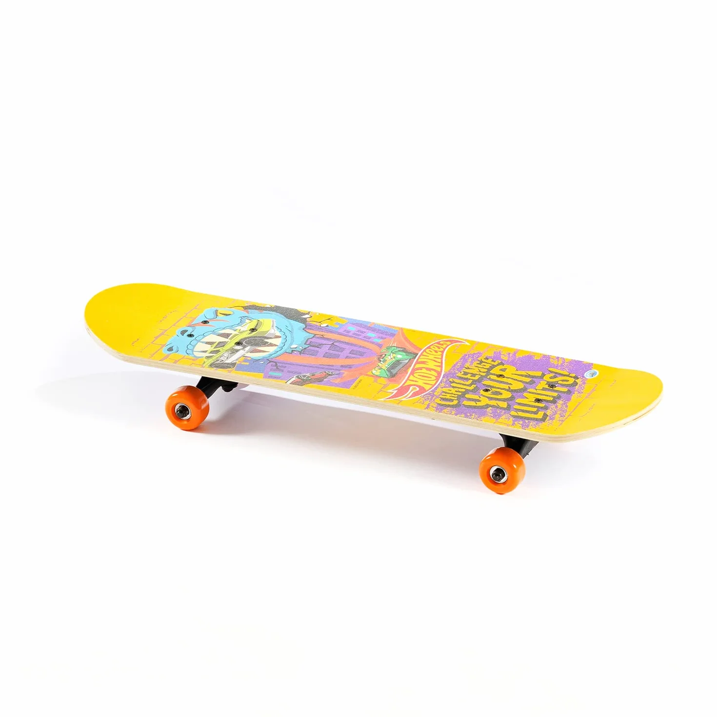 ODS - Hot Wheels Skateboard, Lunghezza 71 cm, Ruote in PVC, Tavola in Legno, Età Consigliata +5 Anni