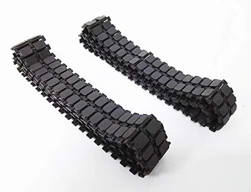 Henglong Scala 1/16 USA M1A2 Abrams RC Tank 3918 Plastic Tracks Parte di ricambio