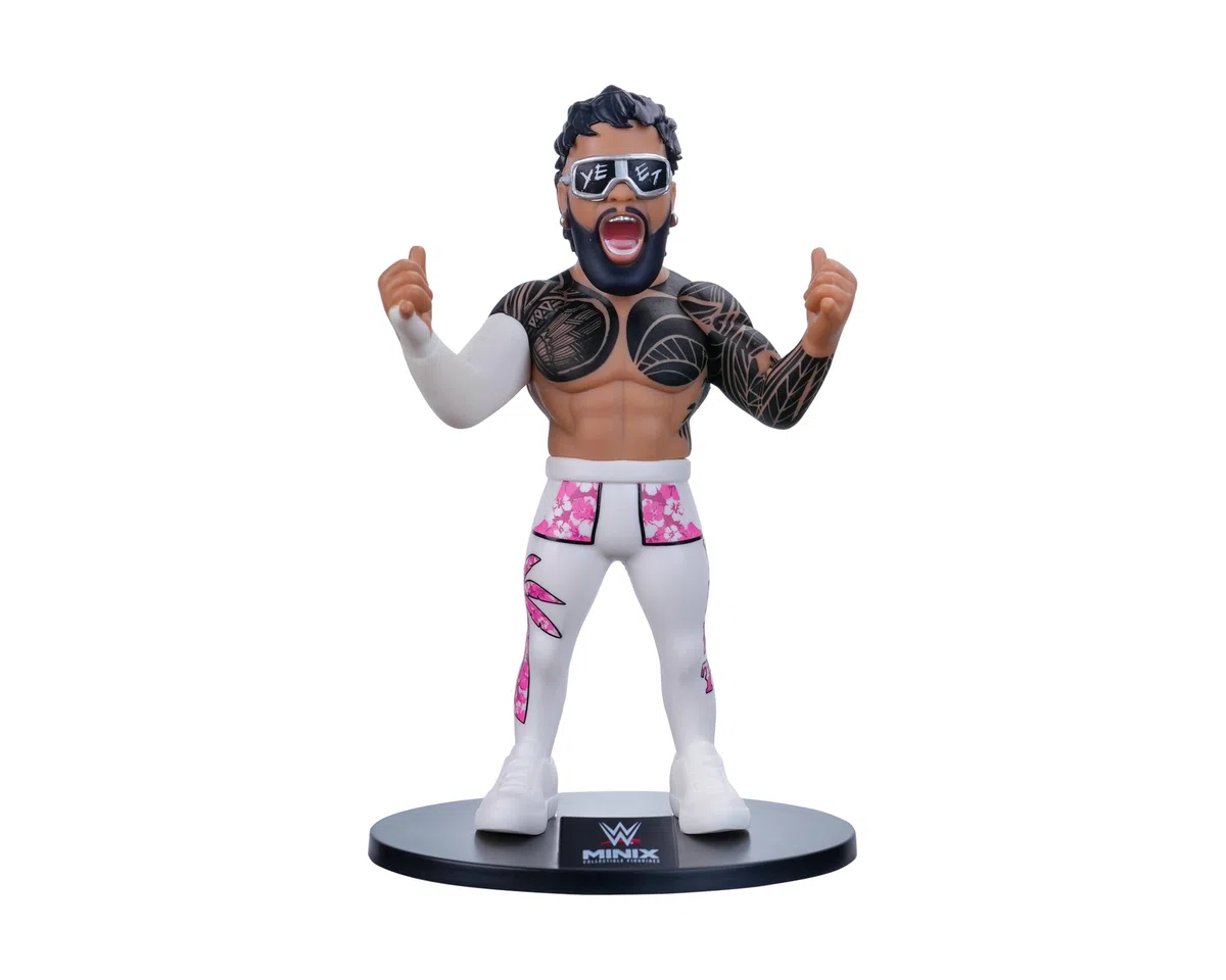 MINIX - Sports #128 - WWE - Jey Uso - Personaggio da Collezione 12 cm