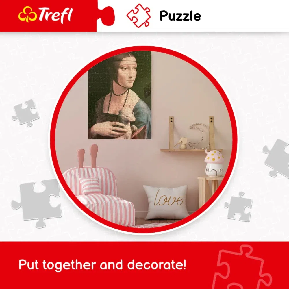 Trefl, Puzzle, Isola di Murano, Venezia, 2000 Pezzi, Alta Qualità, Italia, Paesaggio, Vista Romantica, Puzzle Vacanza, per Adulti e Bambini da 12 anni