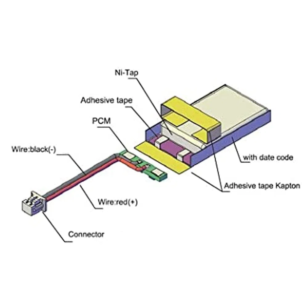 Batteria al litio Li-Po 3,7 V 150 mAh compatibile con Syma S107 S107G Elicottero S107G Batteria