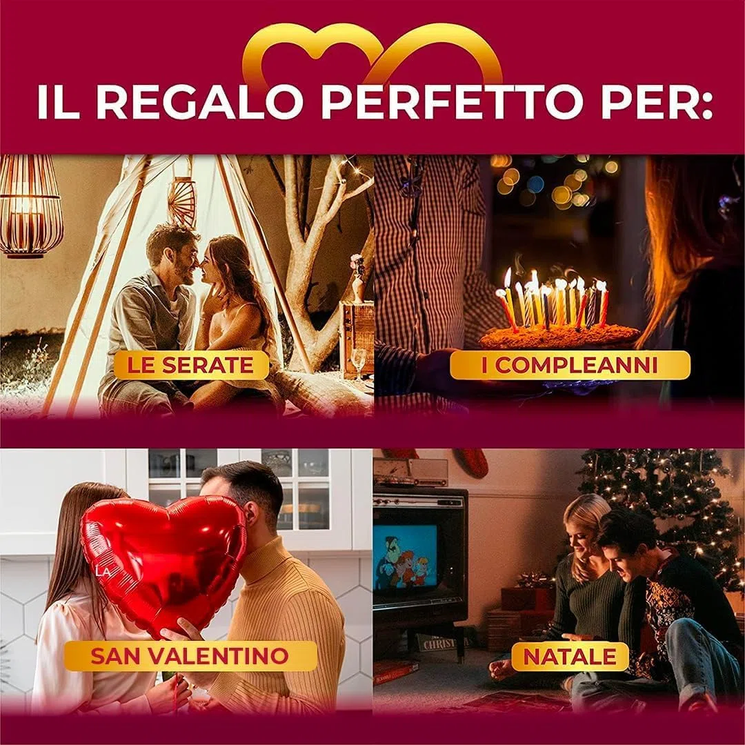 JUDUKU Giochi di Coppia – INTIMOOS Red - Giochi di società - Coupon di Coppia – Regalo per lei – Regalo per Lui – Regali di Coppia
