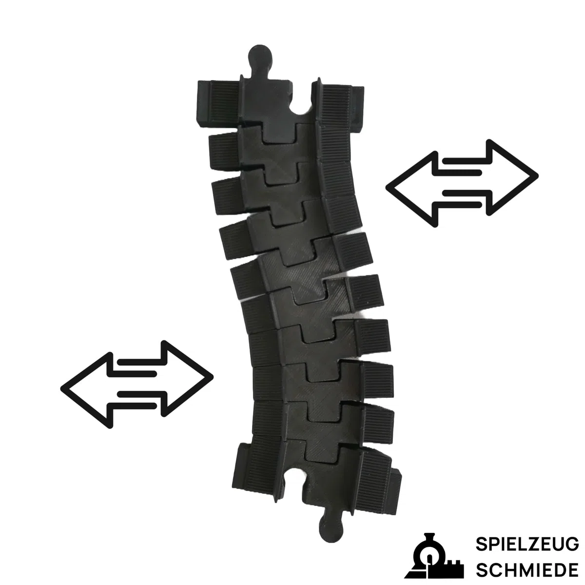 Ferrovia flessibile per ferrovia compatibile DUPLO