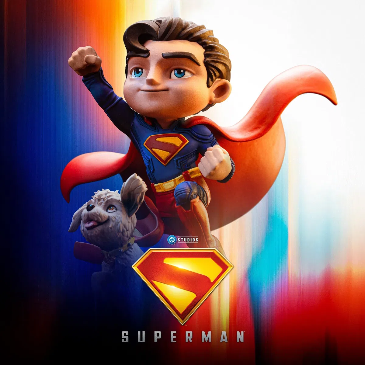 Iron Studios Statua Minico Superman e Krypto Superman: Legacy 16.62 cm